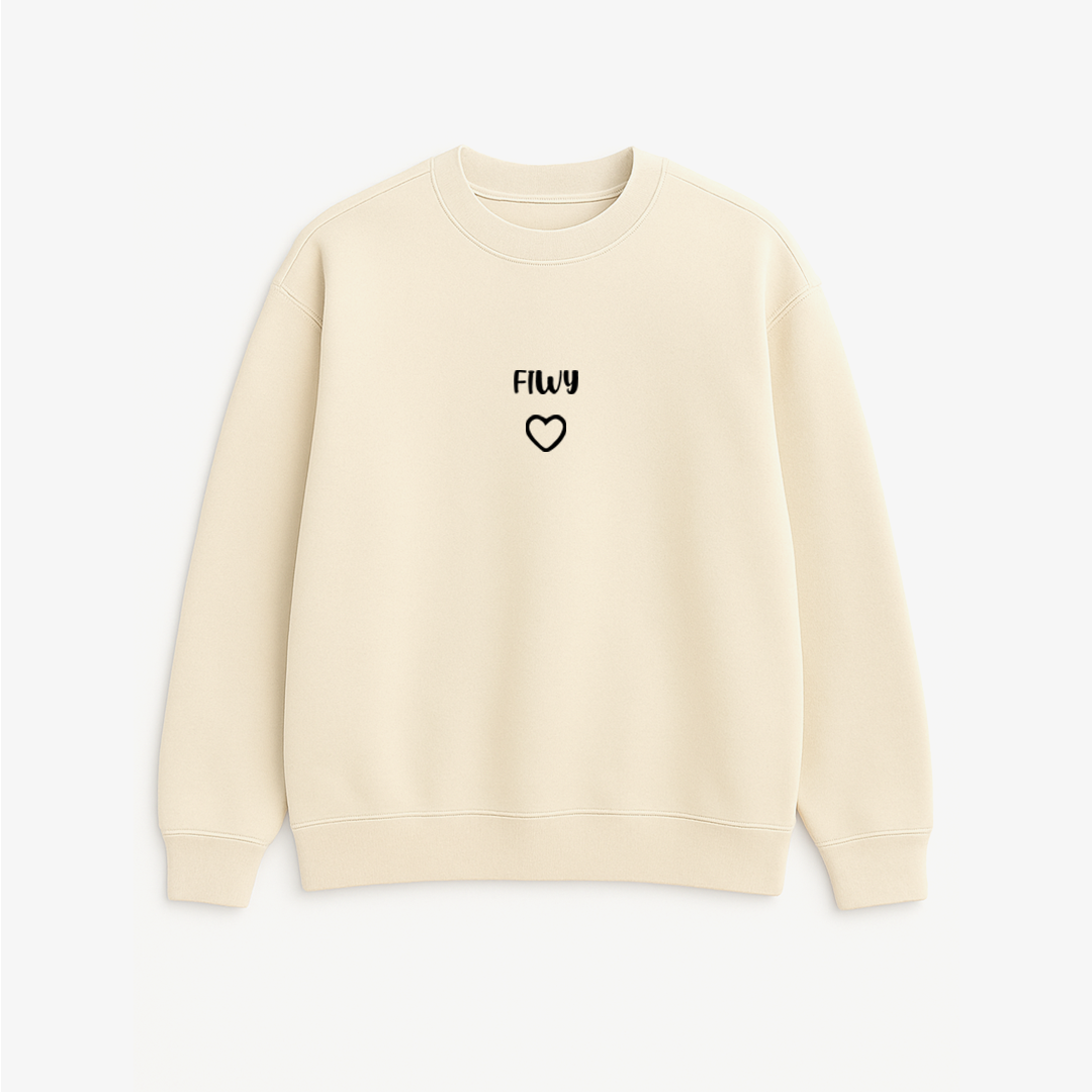 FIWY - Printed Oversized Sweatshirt